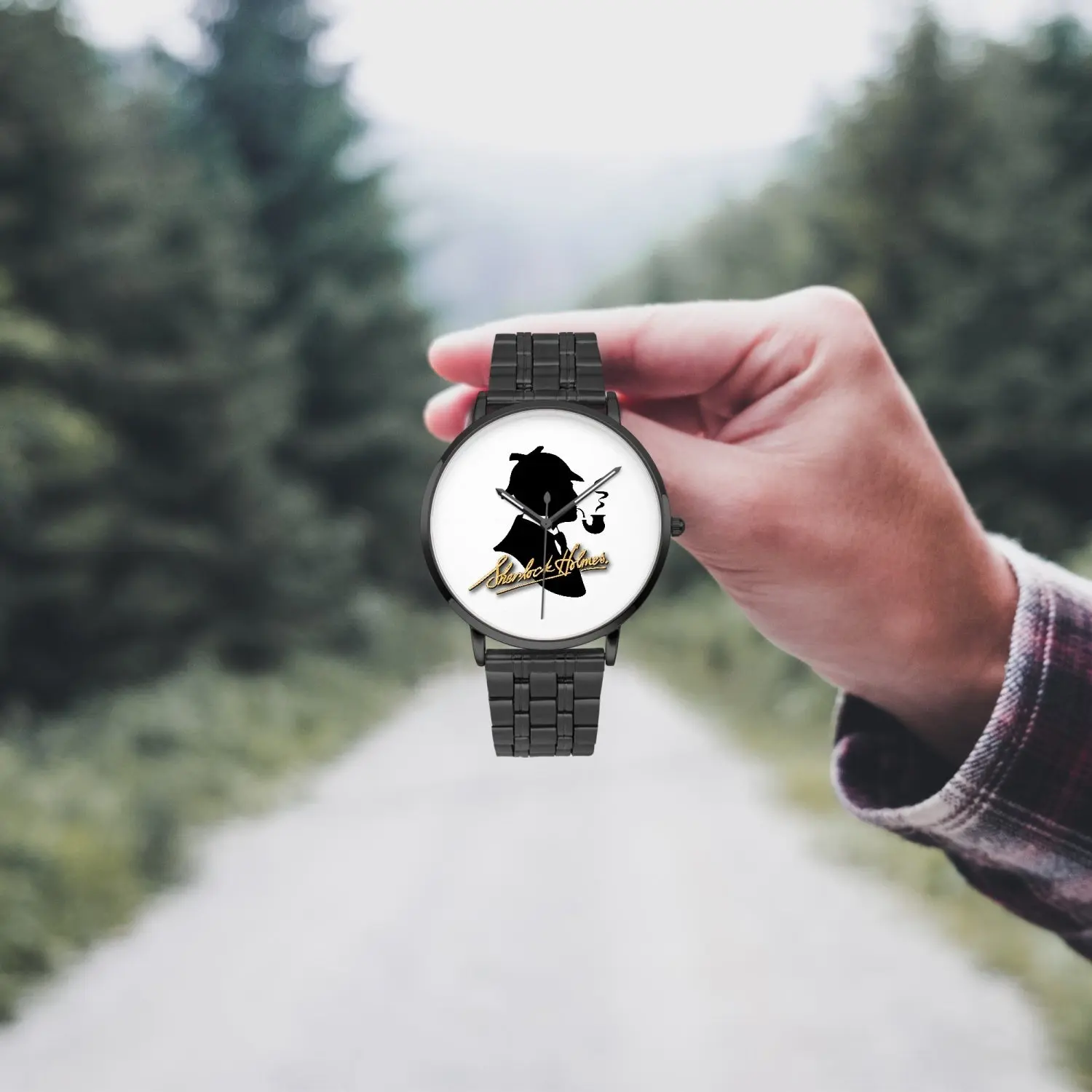 The Sherlock Holmes Company - Classic Silhouette and Signature - Quartz Watch - Image 25
