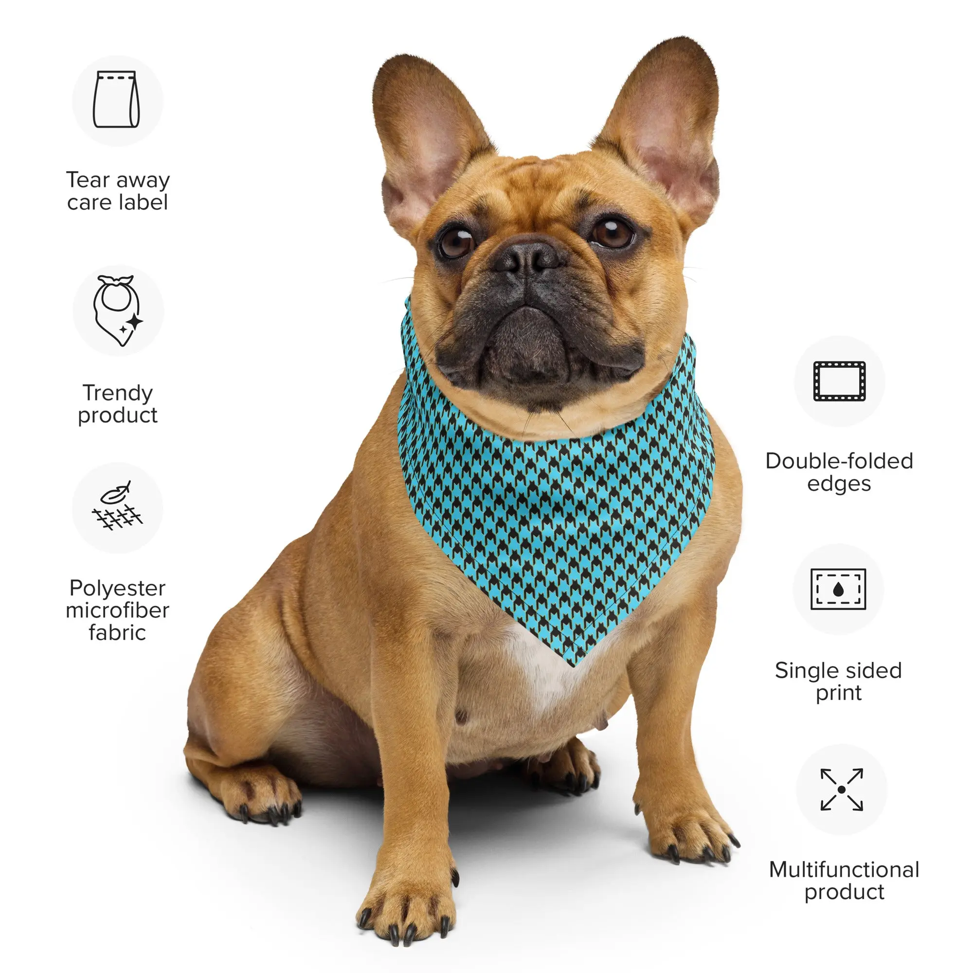 Sherlock Holmes - Houndstooth Print Bandana