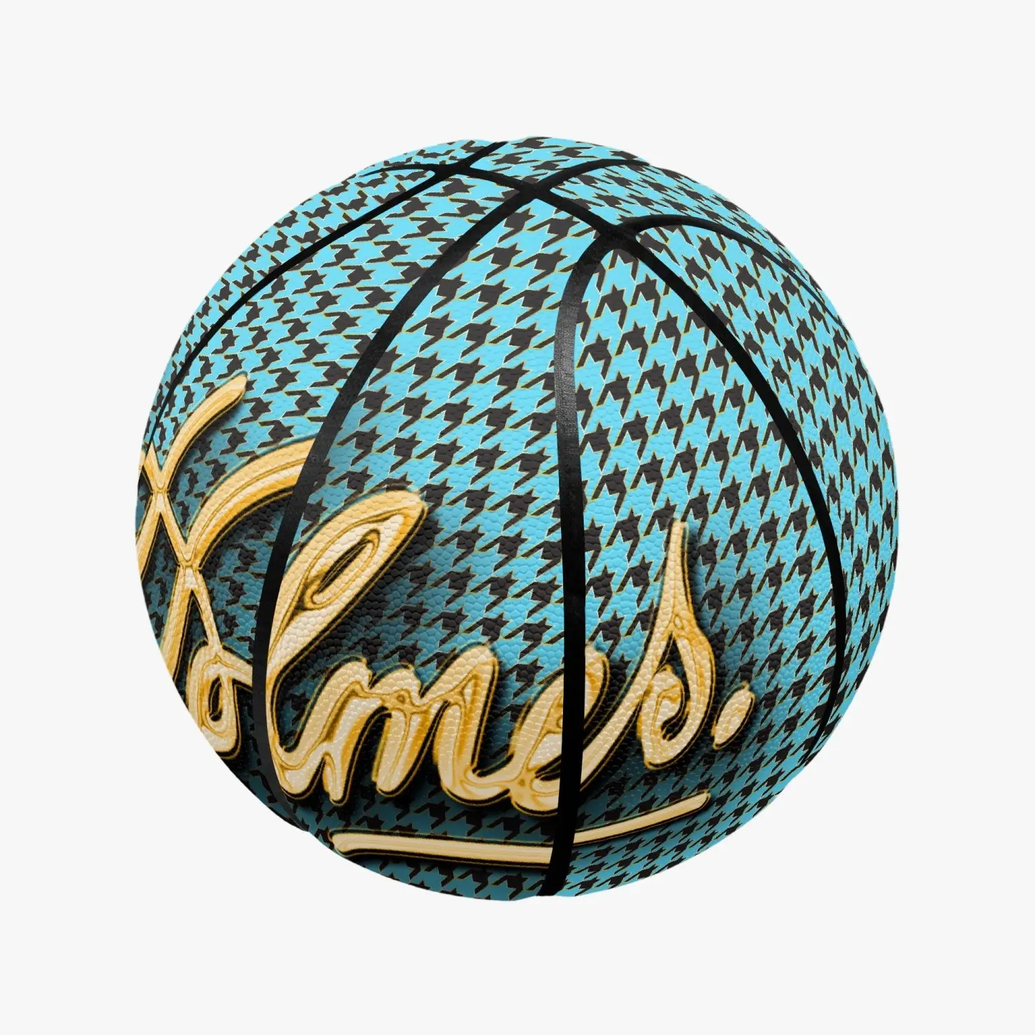Sherlock Holmes Basketball - Eight Panel Printed - Large signature pattern - Image 6