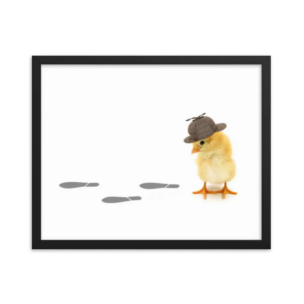 Framed Detective Chick Poster - Image 9