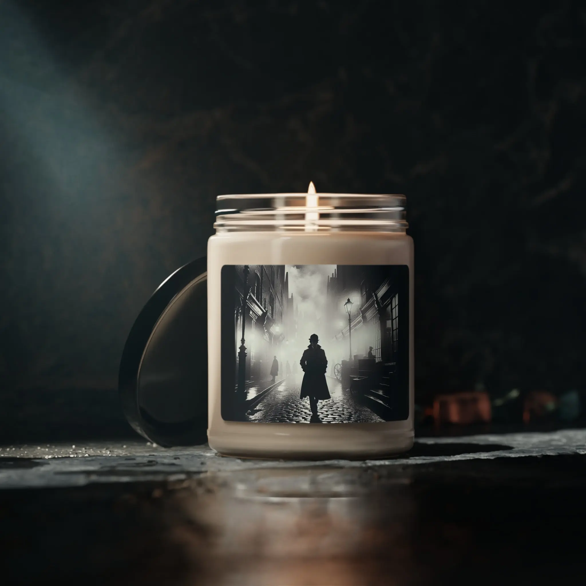 Sherlock Holmes Apple Harvest Scented Soy Candle, 9oz