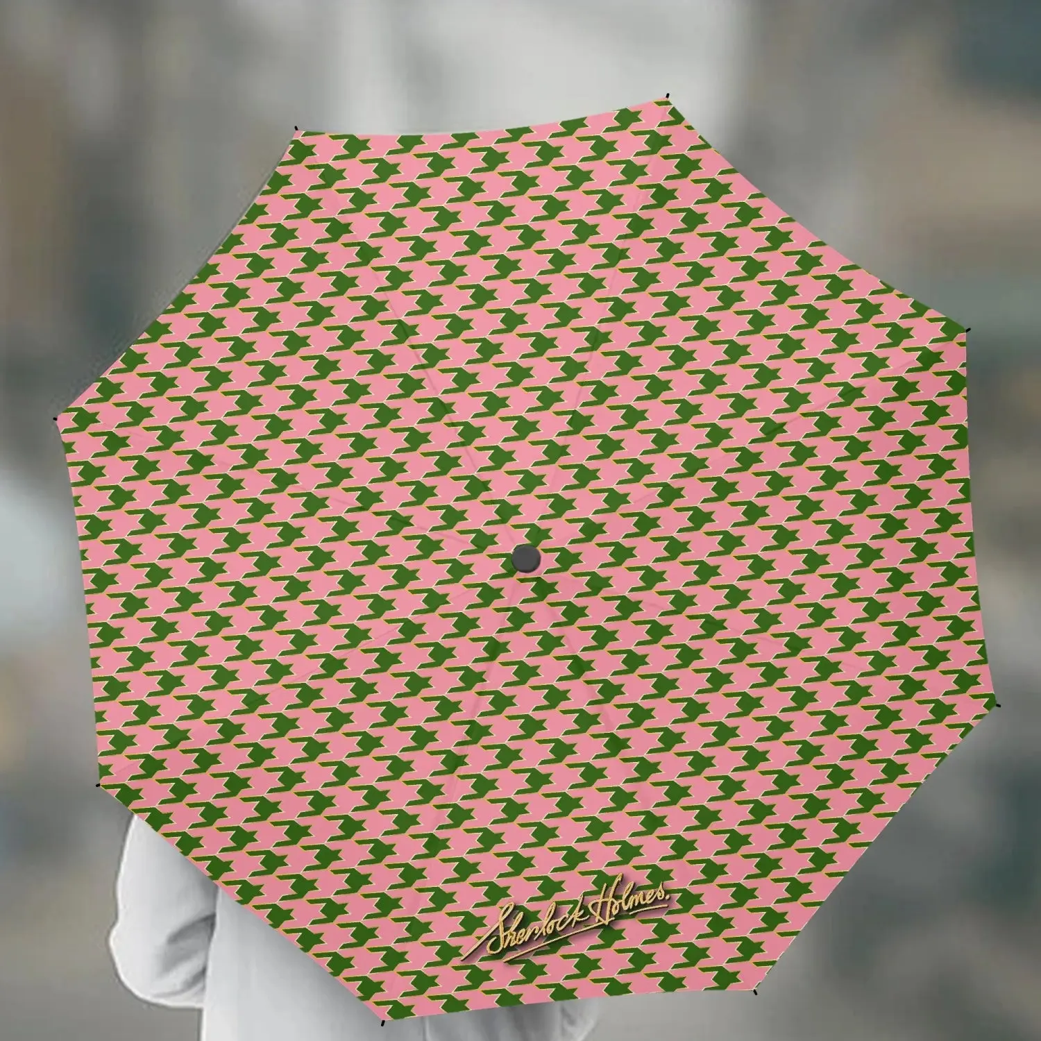 Sherlock Holmes Automatic UV Protection Umbrella