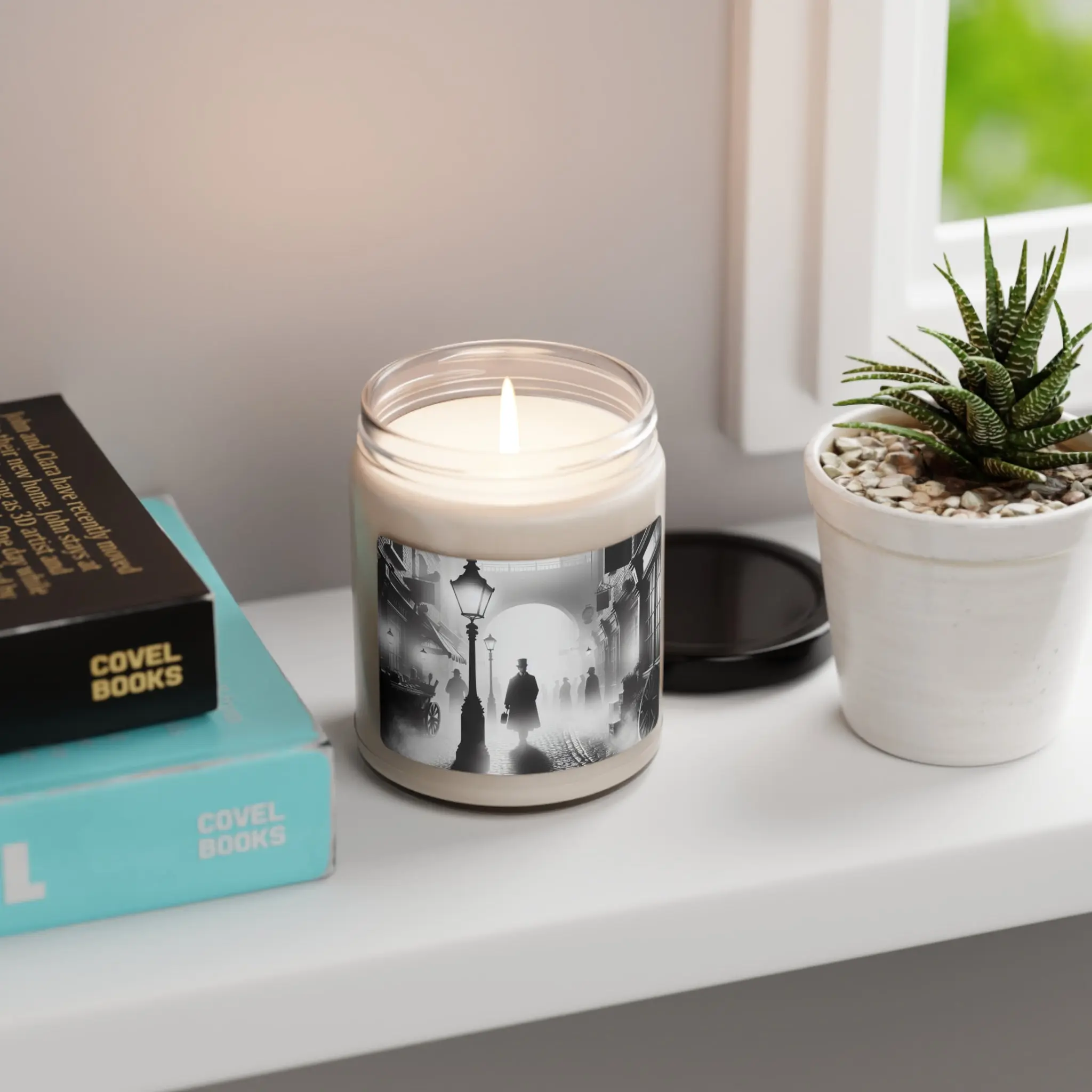 Coconut Cream + Cardamom Scented Soy Candle - Image 2