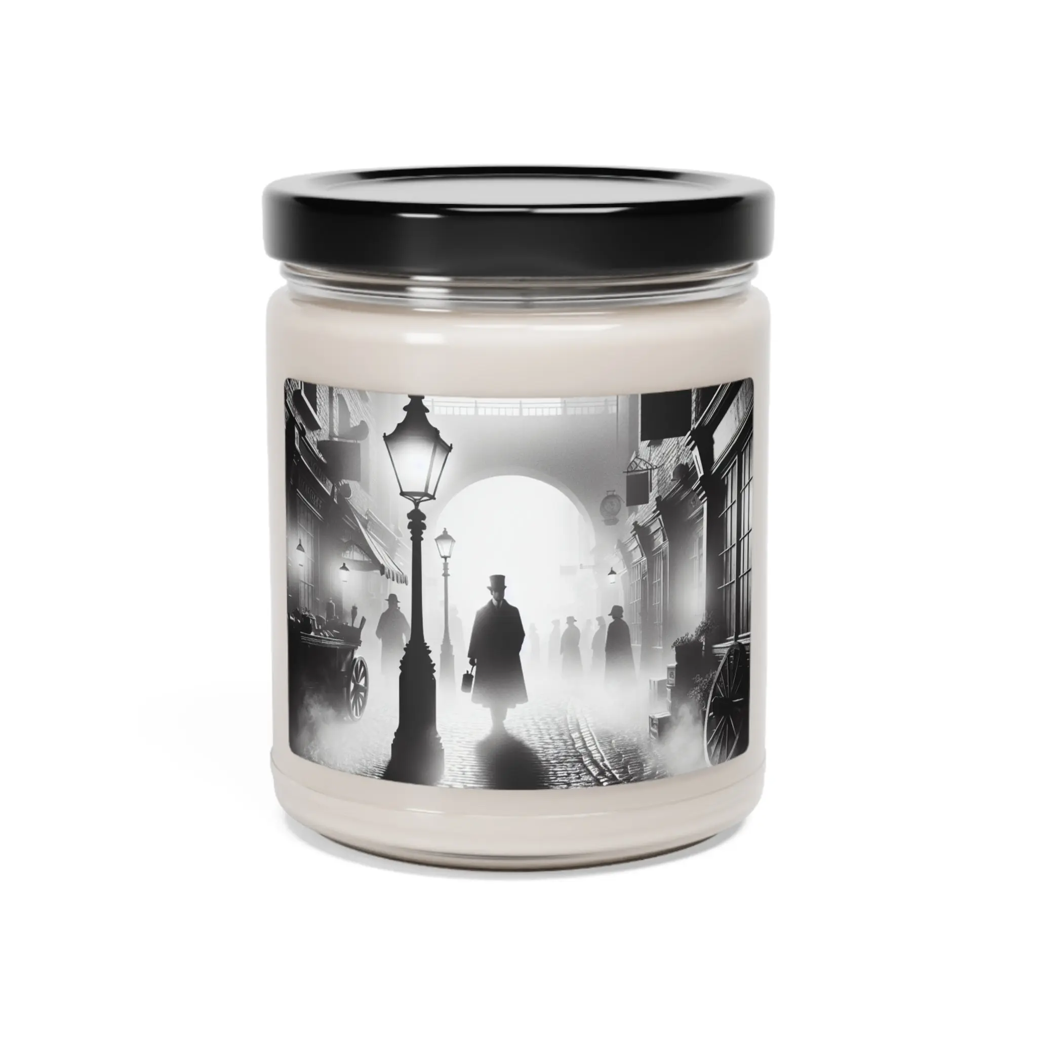 Coconut Cream + Cardamom Scented Soy Candle - Image 3