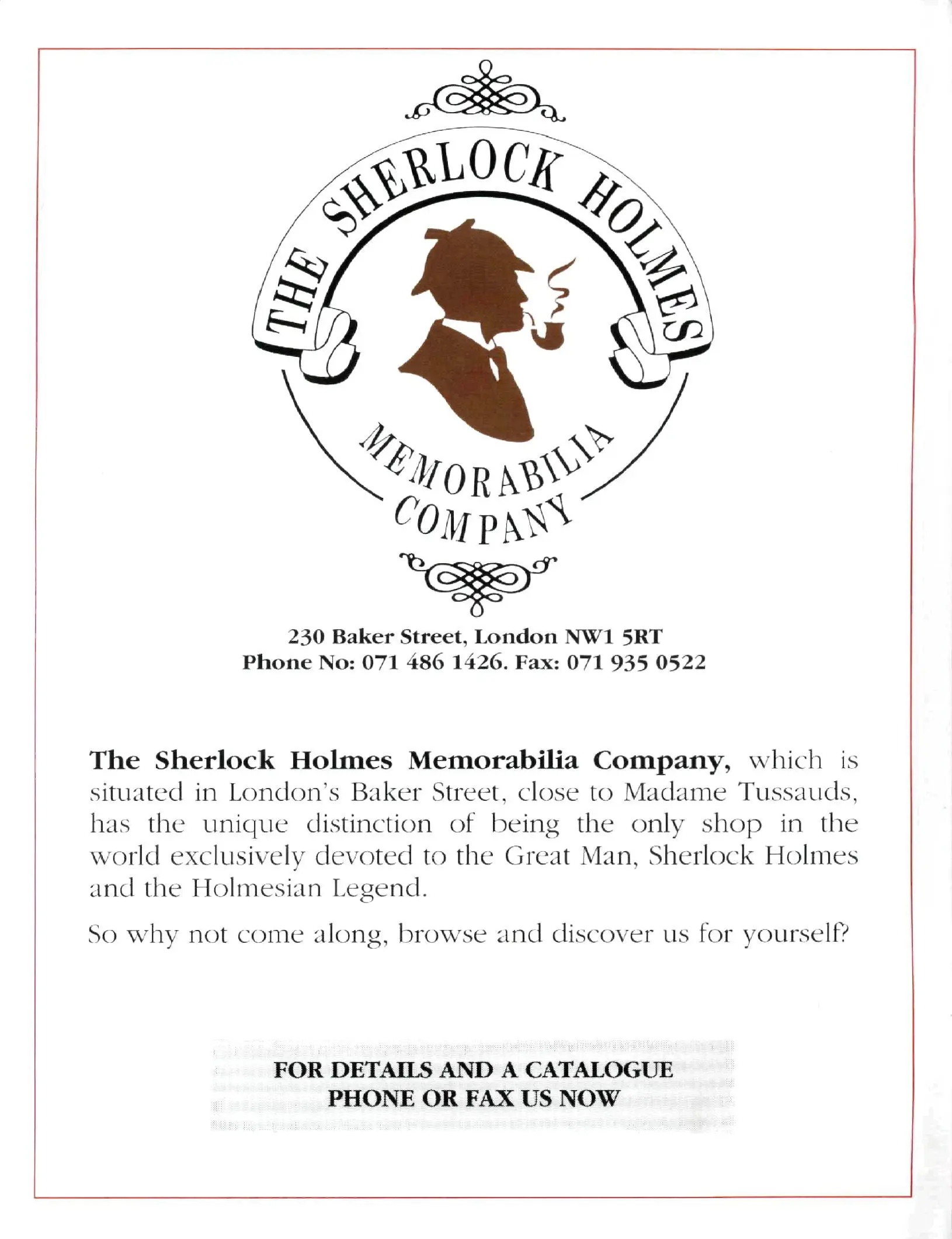 Sherlock Holmes Gazette - Issue 07 - Digital Download - Image 2
