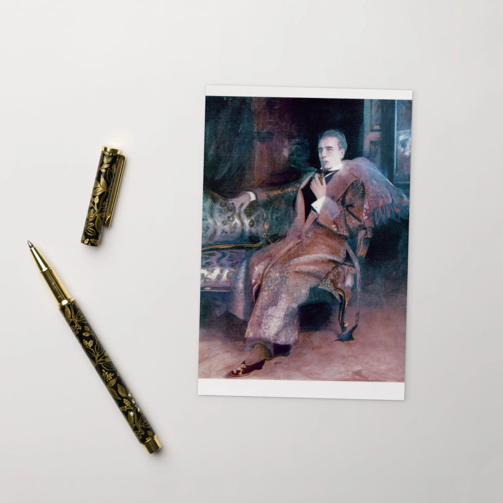 Sherlock Holmes (Gillette Sitting) Postcard