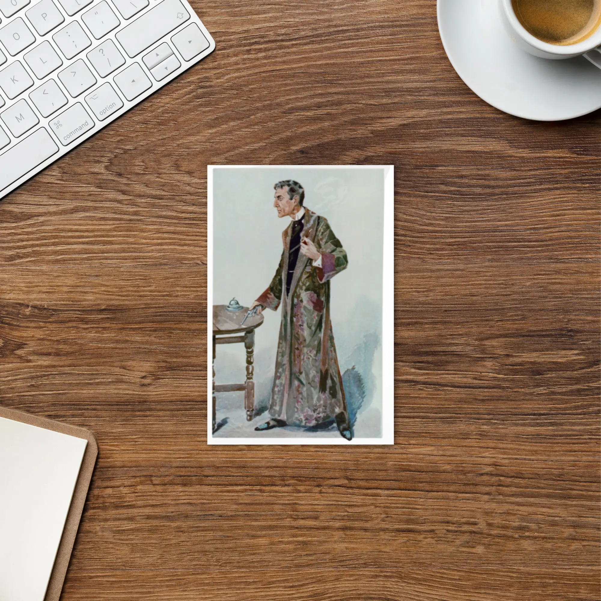 Sherlock Holmes (Gillette Standing) Postcard