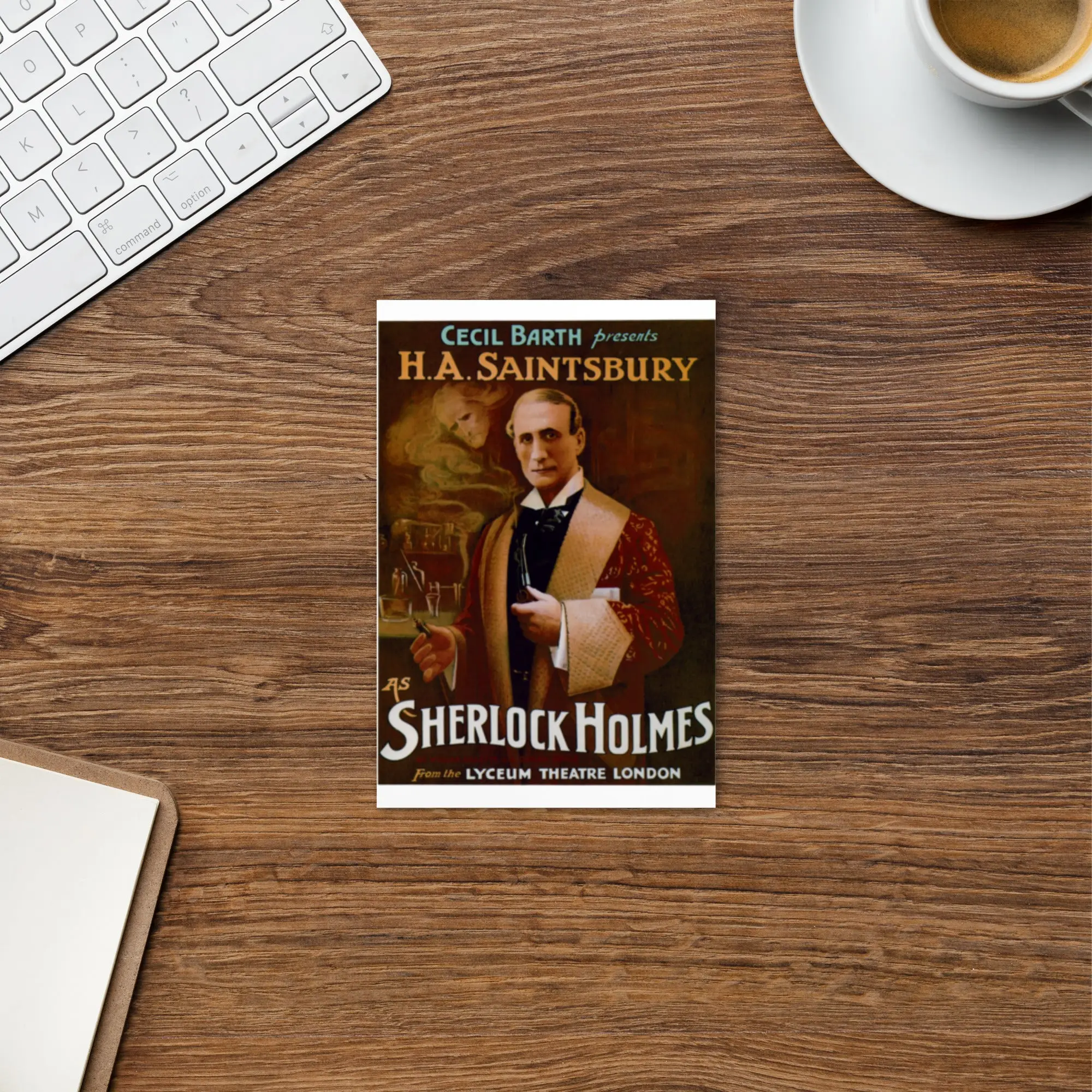 Sherlock Holmes (H.A. Sainsbury) Postcard