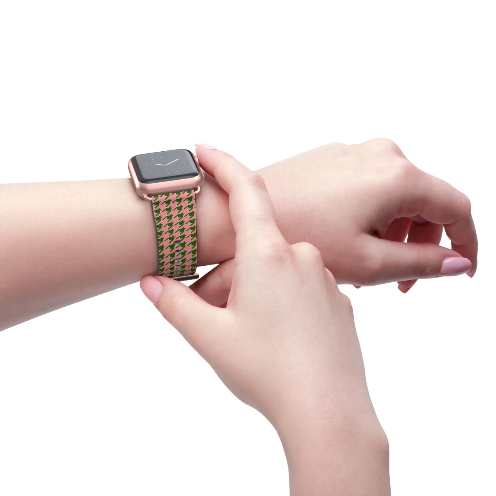 Sherlock Holmes Houndstooth Apple Watch Band - Image 11