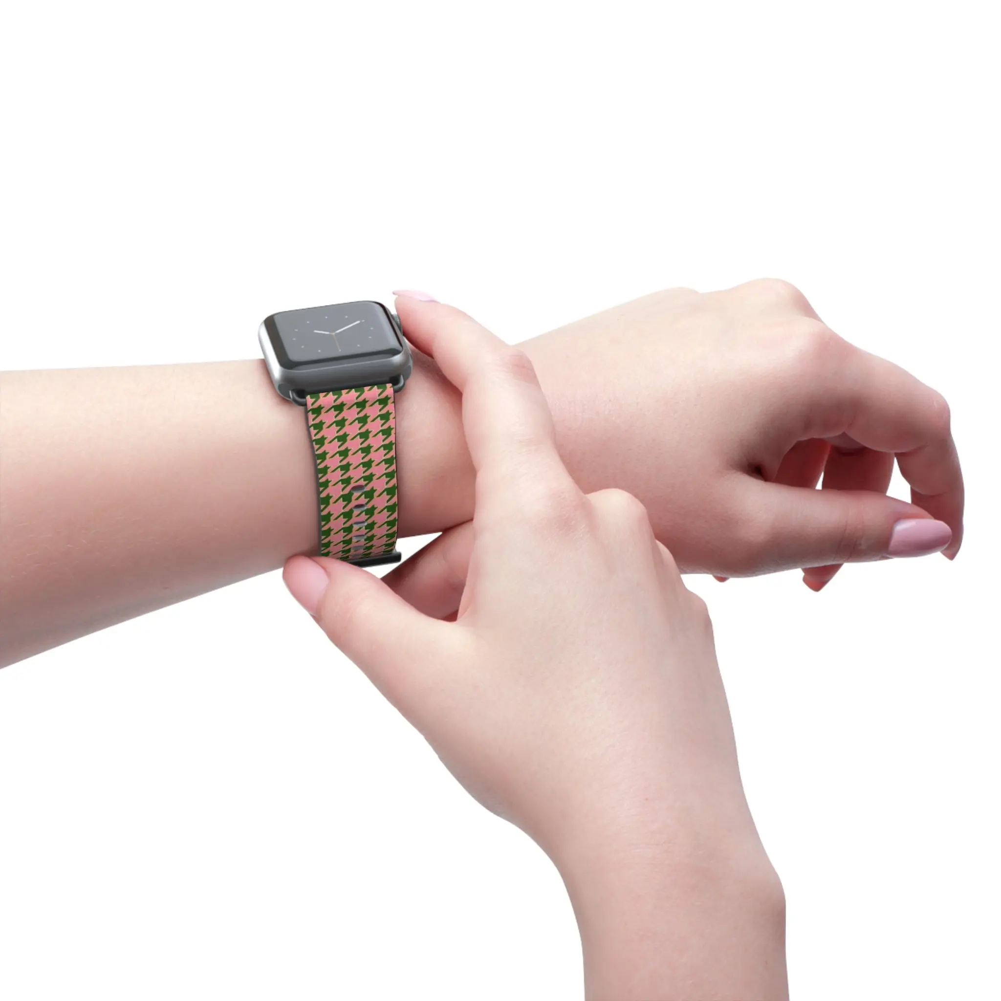 Sherlock Holmes Houndstooth Apple Watch Band - Image 14