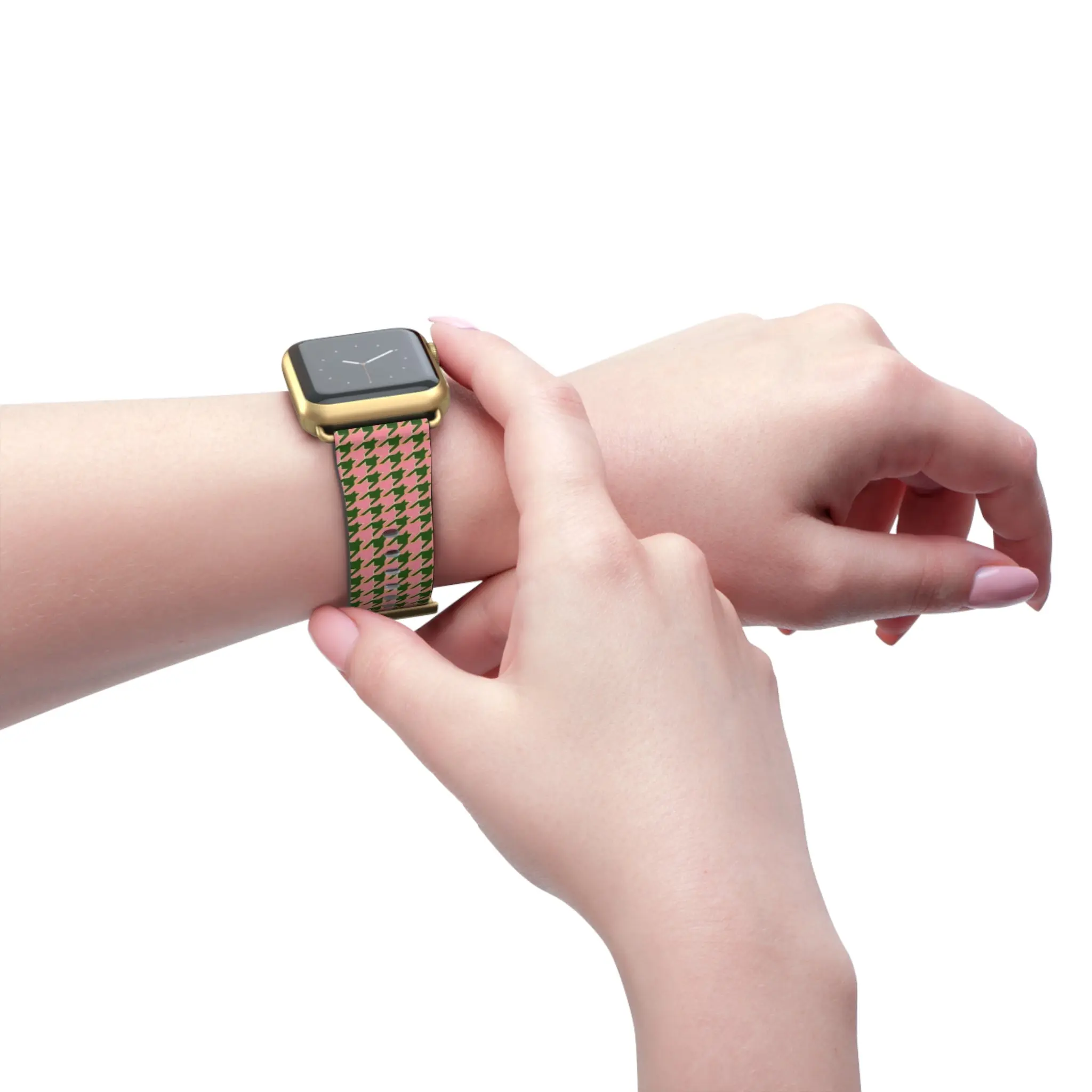 Sherlock Holmes Houndstooth Apple Watch Band - Image 26
