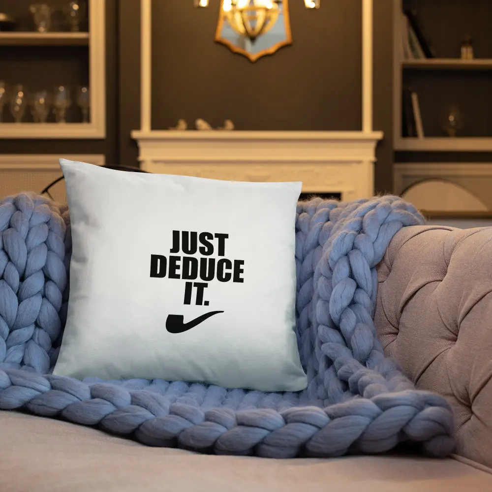 Sherlock Holmes Just Deduce it. Pillow - Image 11