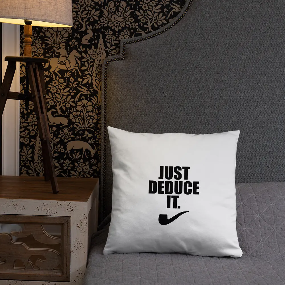 Sherlock Holmes Just Deduce it. Pillow - Image 3