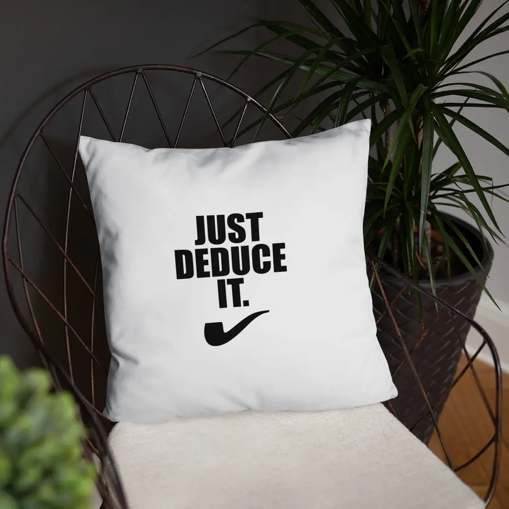 Sherlock Holmes Just Deduce it. Pillow - Image 5