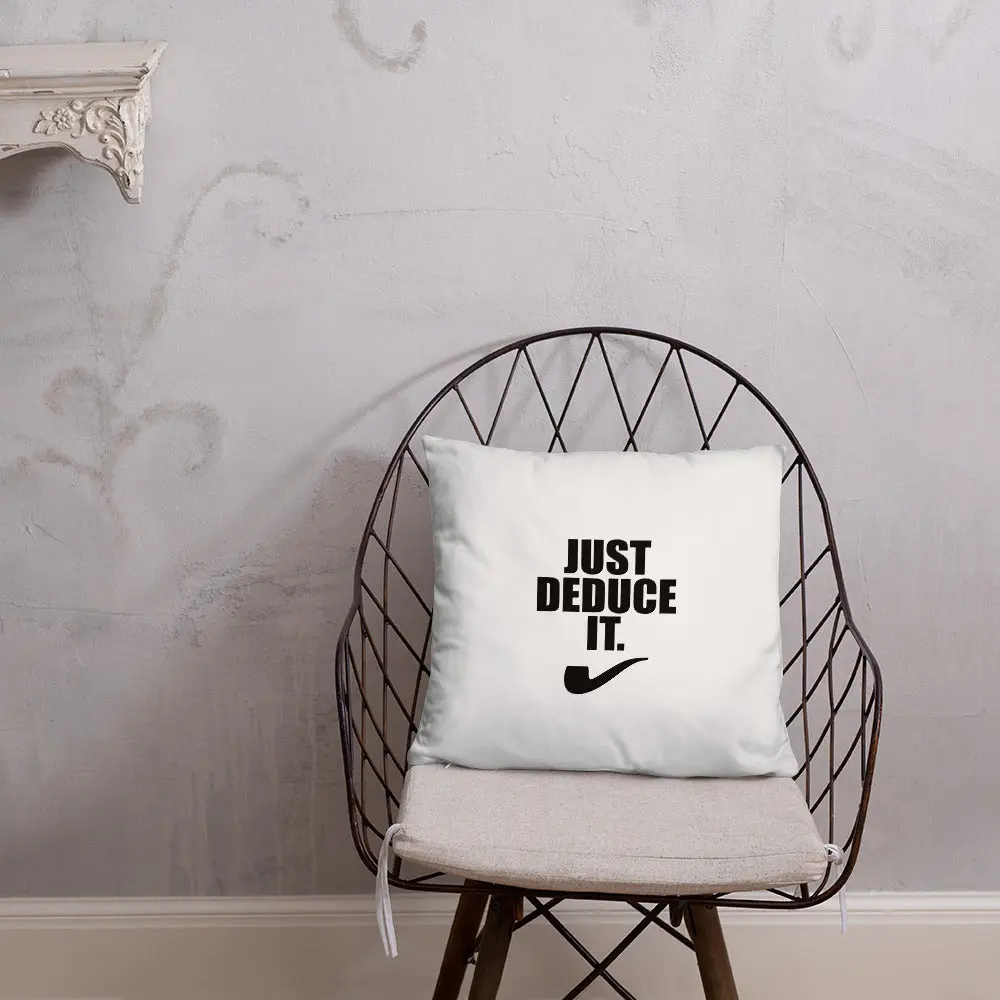 Sherlock Holmes Just Deduce it. Pillow - Image 9