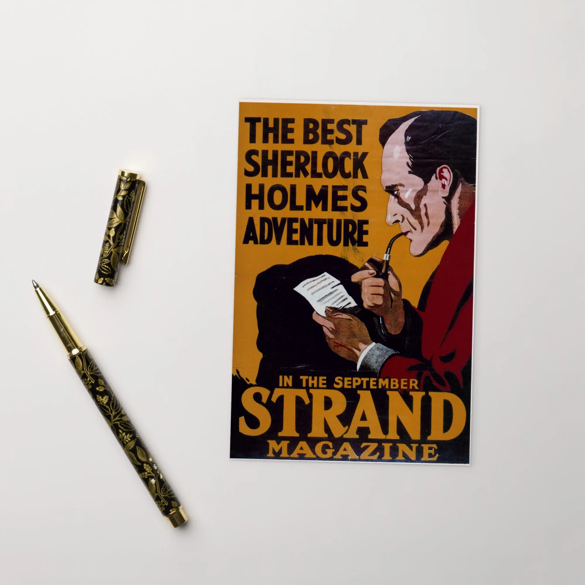 Sherlock Holmes (September Strand) Postcard