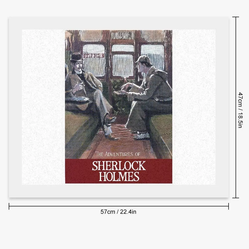 Sherlock Holmes (Train Scene) Paint By Numbers - Image 3