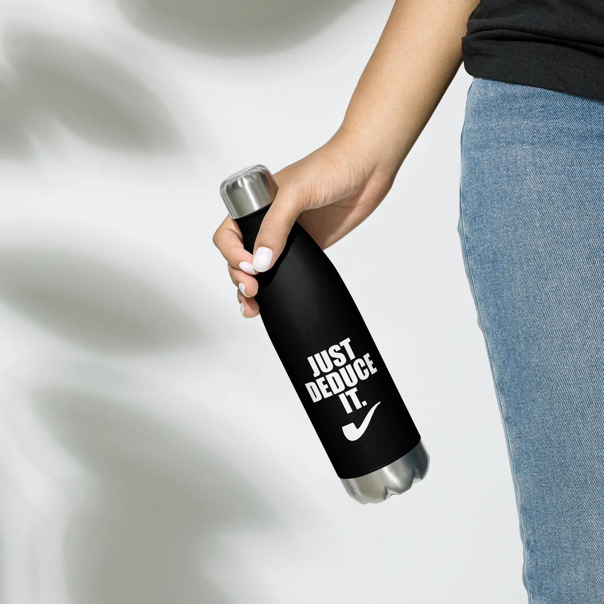 Sherlock Holmes - Just Deduce It - water bottle - Image 2